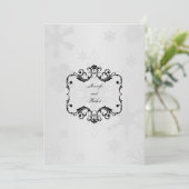 Winter Wonderland Weddenschap Kaart (Staand voorkant)