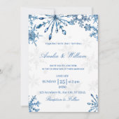 Winter Wonderland Weddenschap Kaart (Voorkant)