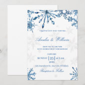 Winter Wonderland Weddenschap Kaart (Voorkant / Achterkant)