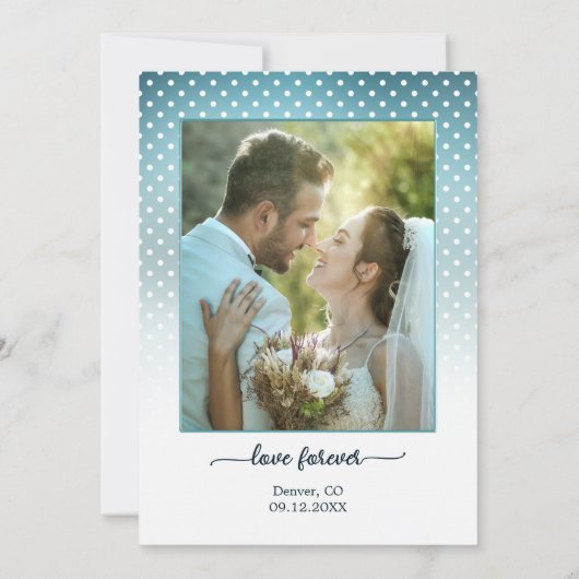 Winter Wonderland Weddenschappen Ontvangst Aangepa Kaart (Achterkant)