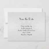 Winter Wonderland Wedding Save the Date (Voorkant)