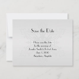 Winter Wonderland Wedding Save the Date