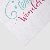 Winter Wonderland-weefselpapier Tissuepapier (Detail)