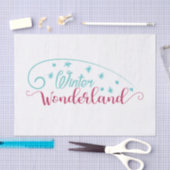 Winter Wonderland-weefselpapier Tissuepapier (Craft)