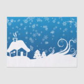 Winter Wonderland-weefselpapier Tissuepapier (Voorkant)