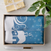 Winter Wonderland-weefselpapier Tissuepapier (Geschenk)