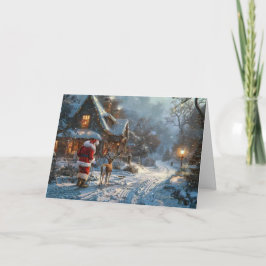 Winter Wonderland wensen Kaart
