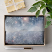 Winter Wonderland White Bunny Decoupage Tissuepapier (Geschenk)