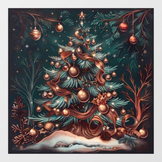 Winter Wonderland Window Cling Raamsticker (Vel)