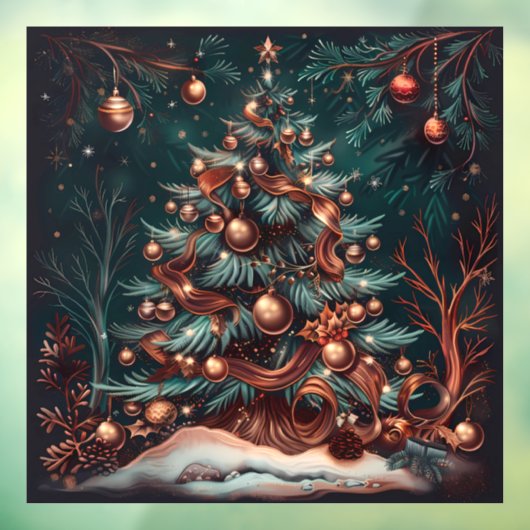 Winter Wonderland Window Cling Raamsticker (Vel 3)