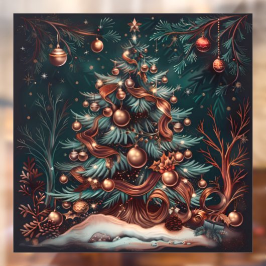 Winter Wonderland Window Cling Raamsticker (Vel 2)