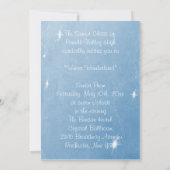 Winter Wonderland Winter prom uitnodigingen (Achterkant)