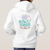 Winter Wonderland Womens Hoodies - V1 (Achterkant)