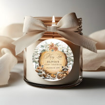 Winter Wonderland Woodland Animals Baby shower