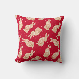 Winter Wonderland Woodland Dieren Kerstmis Kussen