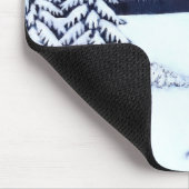 Winter Wonderland wordt vaak afgekort tot Winter W Muismat (Hoek)