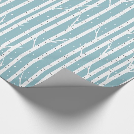 Winter Wonderland Wrapping Paper Cadeaupapier (Hoek)