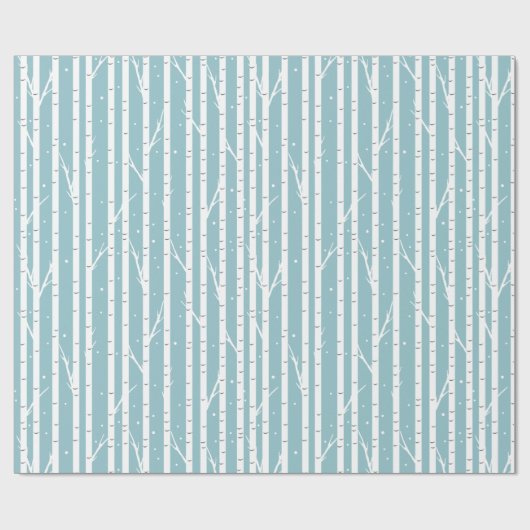 Winter Wonderland Wrapping Paper Cadeaupapier (Vlak)