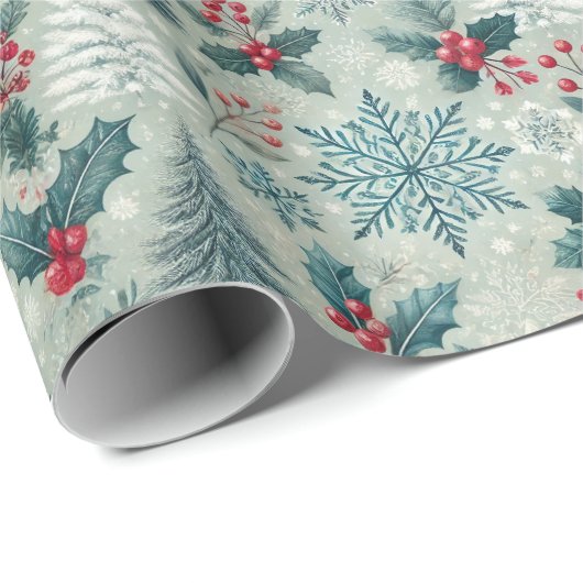 Winter Wonderland Wrapping Paper Cadeaupapier (Rol Hoek)