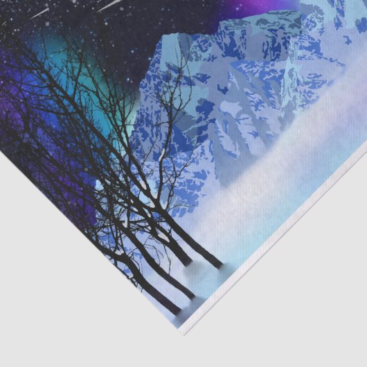 Winter Wonderlight Tissue Paper Tissuepapier (Detail)