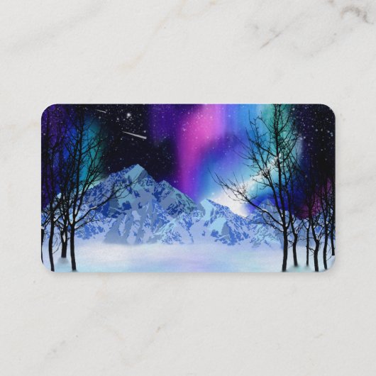Winter Wonderlight Visitekaartje (Achterkant)