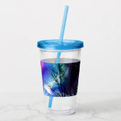 Winter Wonderlights Acryl Tumbler Acryl Drinkbeker (Achterkant)