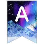 Winter Wonderlights Bunting Flags Vlaggetjes (Derde vlag)