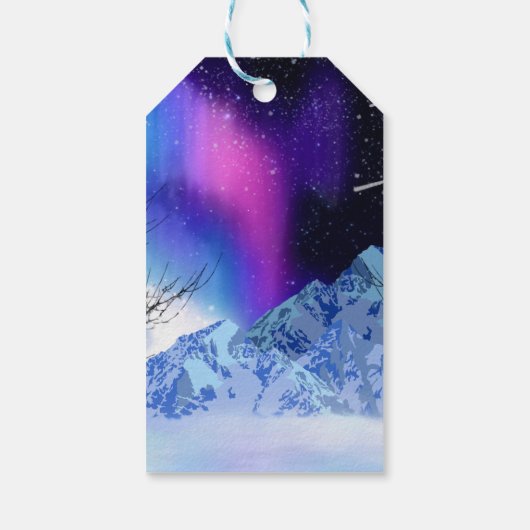 Winter Wonderlights Cadeau Labels Cadeaulabel (Achterkant)