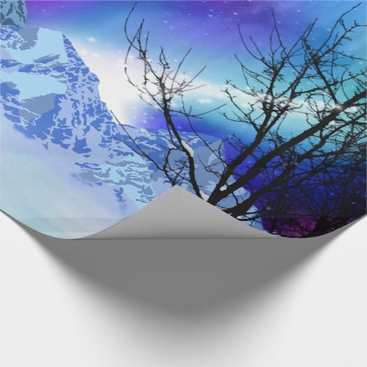 Winter Wonderlights Cadeaupapier (Hoek)