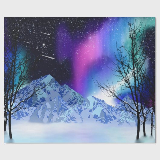 Winter Wonderlights Cadeaupapier (Vlak)