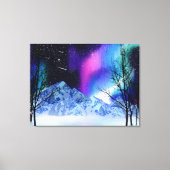 Winter Wonderlights Canvas Print (Voorkant)