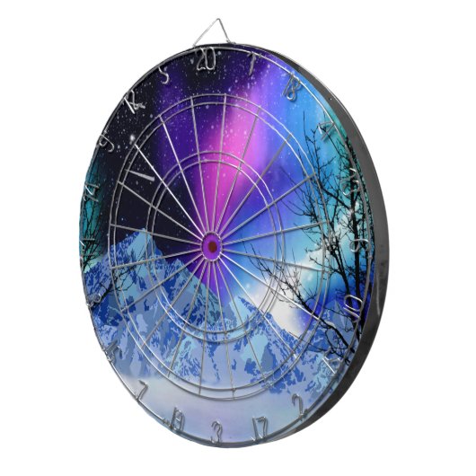 Winter Wonderlights Dartbord (Voorkant Rechts)