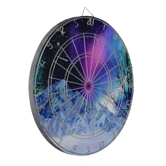 Winter Wonderlights Dartbord (Voorkant Links)