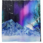 Winter Wonderlights Douchegordijn (Voorkant)