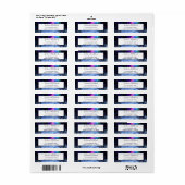Winter Wonderlights Etiket (Full Sheet)