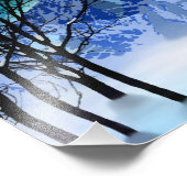 Winter Wonderlights Foto afdrukken (Hoek)