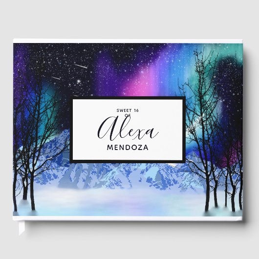 Winter Wonderlights Gastboek Gastenboek (Voorkant)