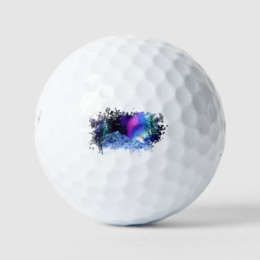 Winter Wonderlights Golfballen (Voorkant)