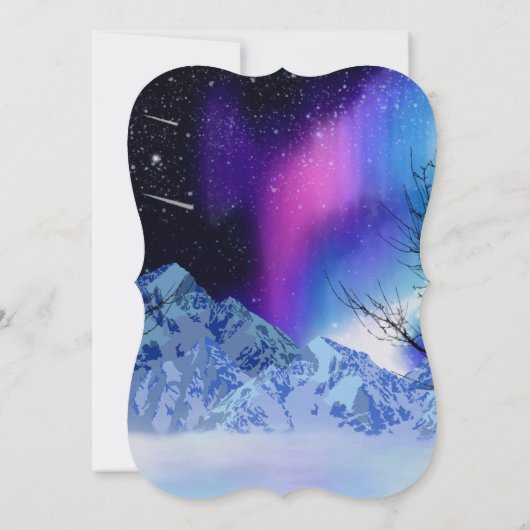 Winter Wonderlights Kaart (Achterkant)