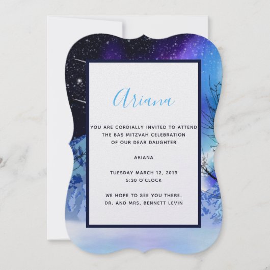 Winter Wonderlights Kaart (Voorkant)