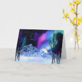 Winter Wonderlights Kaart (Gele Bloem)