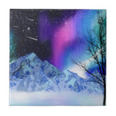 Winter Wonderlights Keramische tegel Tegeltje (Voorkant)