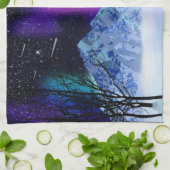 Winter Wonderlights Keuken Handdoek (Gevouwen)