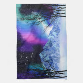 Winter Wonderlights Keuken Handdoek (Verticaal)