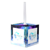 Winter Wonderlights kubus Ornament (Achter hoekig)
