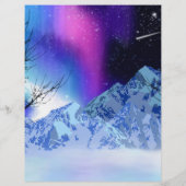 Winter Wonderlights Letterhead Briefhoofd (Achterkant)