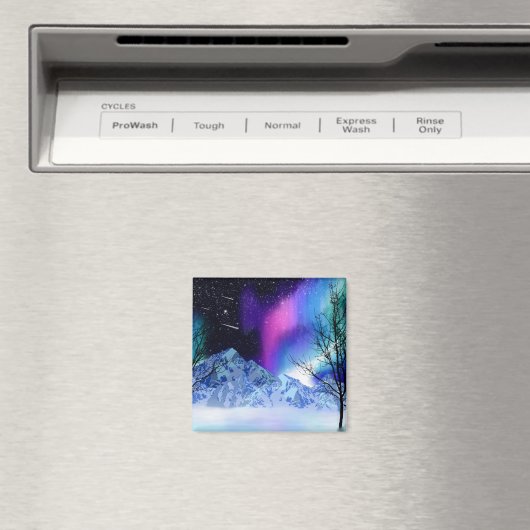 Winter Wonderlights Magnet (Insitu (Vaatwasser))