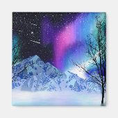 Winter Wonderlights Magnet (Voorkant)