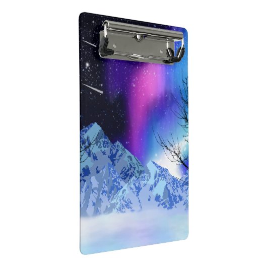 Winter Wonderlights Mini Klembord (Schuin)