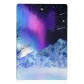 Winter Wonderlights Mini Klembord (Achterkant)